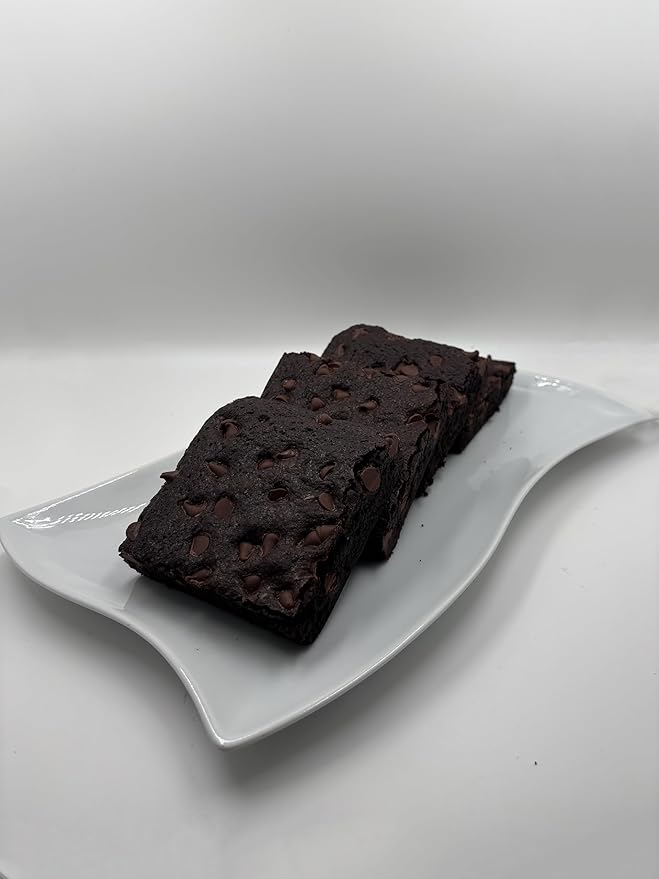 US Sweets Freshly Baked Brownie - Chocolate Chip | Delicious Gift | Handmade in Small Batches | Guaranteed to Arrive Fresh