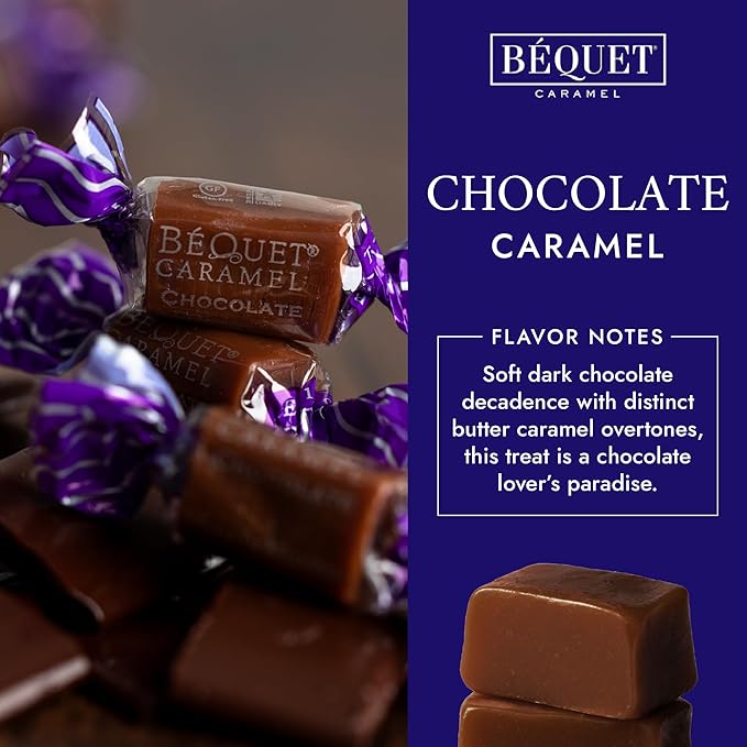 Béquet Caramel Chocolate - 24oz Resealable Pouch