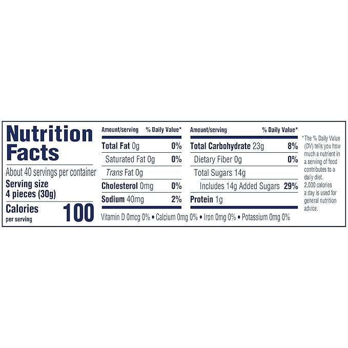 SweeTARTS Halos, Candy, Blue Punch and Strawberries and Cream, Tart and Chewy, Soft and Fluffy, 3.5 oz (12 count)