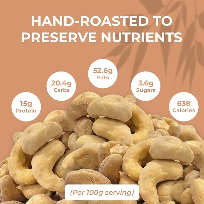 DELUXNUTS Premium Roasted Honey Cashew Crunch 21oz | Sweet Honey Roasted Cashews Gift, Whole Cashew Nuts Snack Mix, Healthy Gourmet Snack for Adults, High Protein, Gluten-Free, Premium Holiday Gift Idea