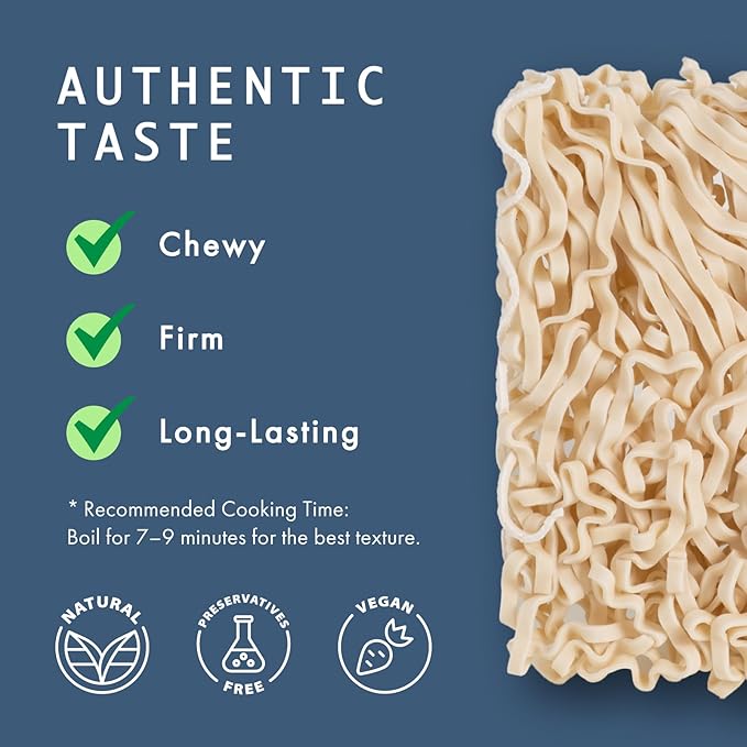 San Nan Taiwan Dry Noodles – XO Scallop Sauce Flavor Slightly Spicy Noodles, Sun-Dried Instant Noodle, Shredded Scallops - Taiwanese Food, Non-Fried Healthy, No Preservatives, 4.23 Oz, 4 Count