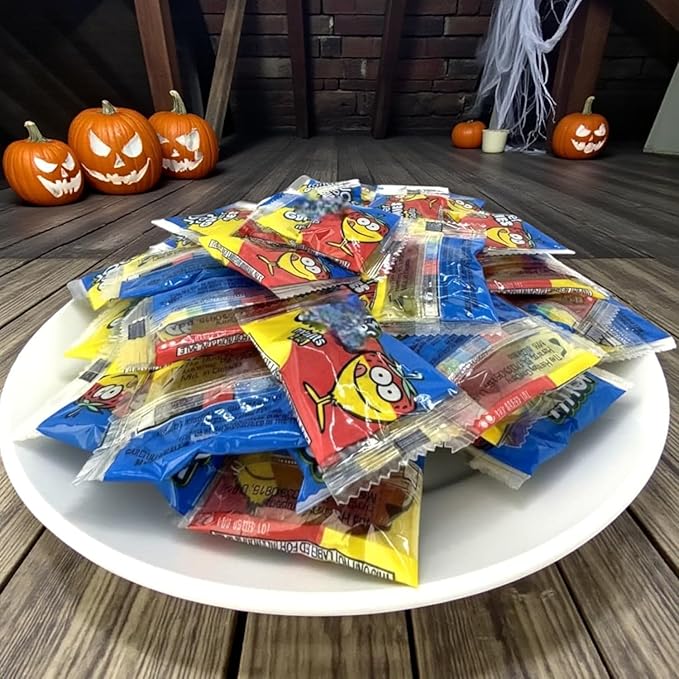 Gummies -1.5 lbs Mini Assorted Fruity Flavors-Snack Size Minis Individually Wrapped-for Irresistible Snacking Delight(24 oz)
