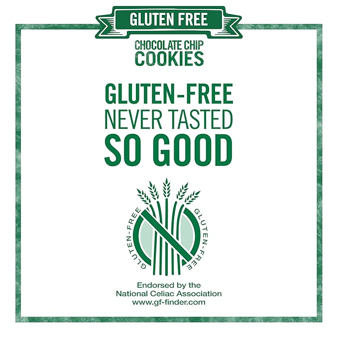 Tate's Bake Shop Tiny Gluten Free Chocolate Chip Cookies, 3 - 5.5 oz Bags