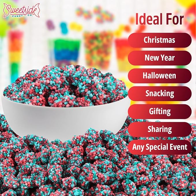 Gummy Clusters Very Berry, 2lb Pack of Gummy Candy Bulk, Ideal Fun Candy for Sharing, Snacking or Gifting, Perfect for Parties, Movie Nights
