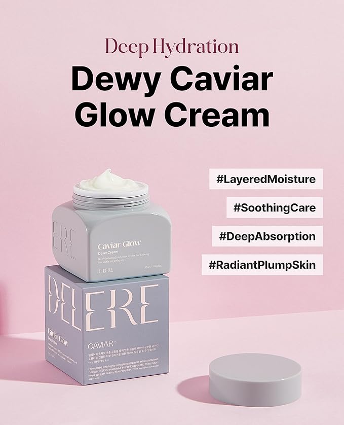 Delere Caviar Glow Serum & Cream