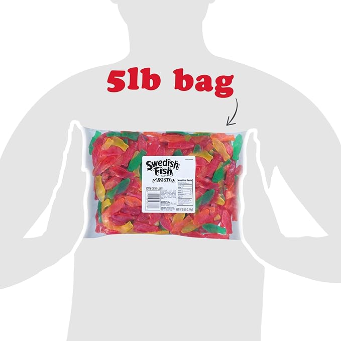 Assorted Fish Soft & Chewy Candy, 5 lb 664163