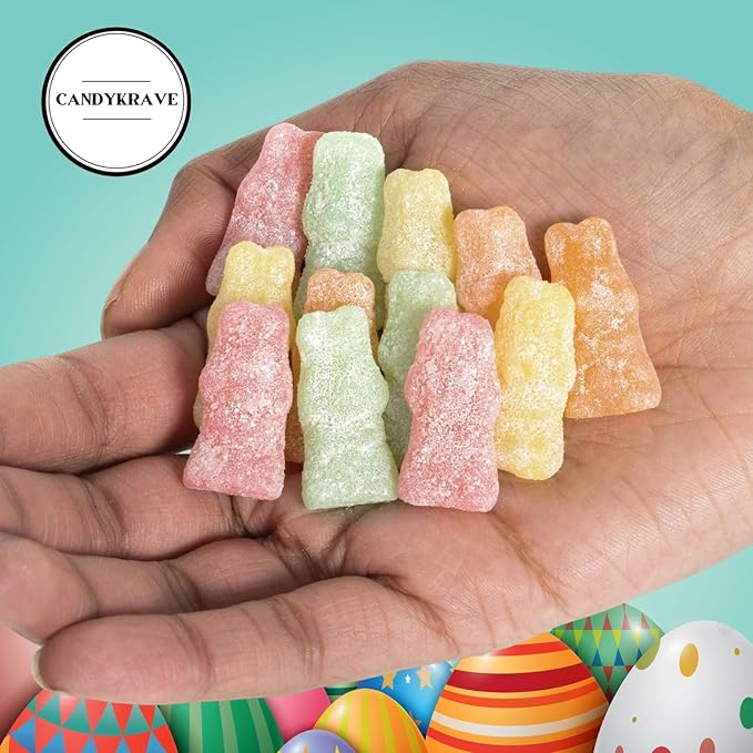 SourPatch Kids Soft & Chewy Candy - Easter Special - Individually Wrapped Sweet & Sour Candy Pack - Delicious Gummy Treats for Easter, Valentines Day, Pinata Stuffers, Birthdays & Pantry (2 lbs)