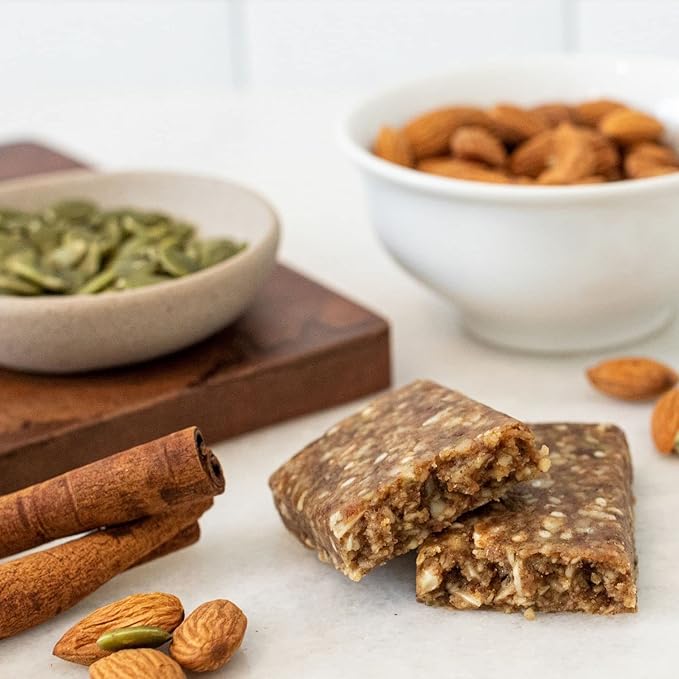 Organic Real Food Bars - Variety Pack (2 of Each Flavor, 12 Bars Total) - USDA Certified Organic, Non-GMO, Gluten Free, Vegan, Energy & Nutrition Bars, Superfood Ingredients, Healthy Snack, Breakfast Bars, Dairy Free, Soy Free - Pure Bliss Organics (1....