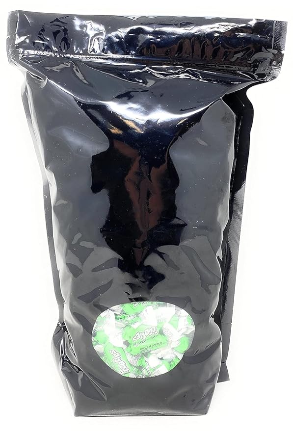 Green Apple Tootsie Roll Frooties Chewy Candy With Crisp Tart Green Apple Flavor 85+ Pieces Individually Wrapped In Resealable Assortit Bag, 1.5 Lb (24-Oz) Made In USA