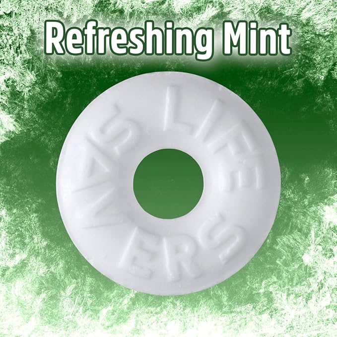 Wint O Green & Pep O Mint Hard Candy, 6.25 oz Mints Bulk, Perfect for Sharing, Gifting, Weddings and Special Events, Classic Wintergreen & Peppermint Individually Wrapped with a Cool, Refreshing Taste