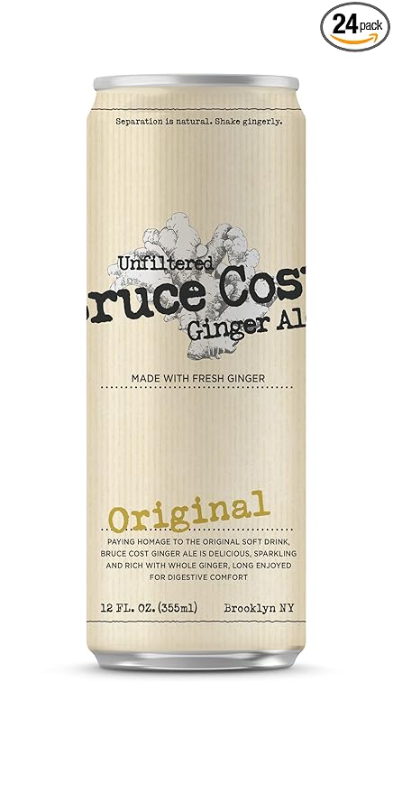 Bruce Cost Ginger Ale Original (24 pack, 12 oz can)