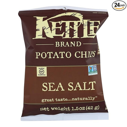 Sea Salt Potato Chips 1.50 Ounces (Case of 24)
