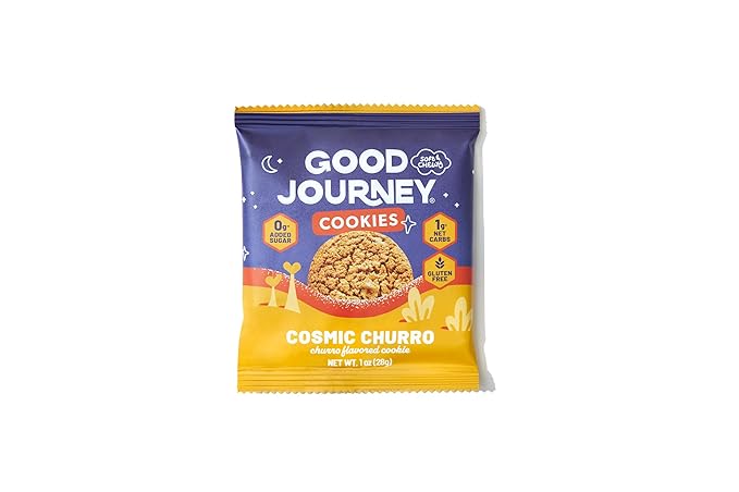 Good Journey Soft Churro Cookies - 12 cookies | low carb, keto, gluten-free cookies