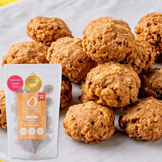［AMAGURA］Japanese Amazake Oatmeal Cookies 7oz | Japanese superfood, Natural Healthy Cookies, Probiotics, Gut Health, Gluten Free, Sugar Free, alcohol free,diet cookie,cinnamon,Rich Nutrients and Fiber (1, Cinnamon)