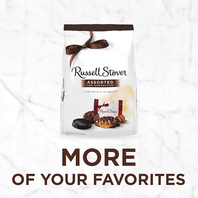 Russell Stover Assorted Chocolates, 18.4 Ounce Bag