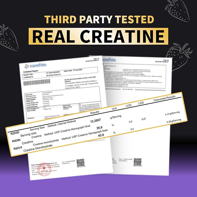 Nutravita Creatine Monohydrate Gummies for Men & Women-5g of Creatine Monohydrate per Serving - Sugar Free,Vegan, Grapes Flavor, 120 Count