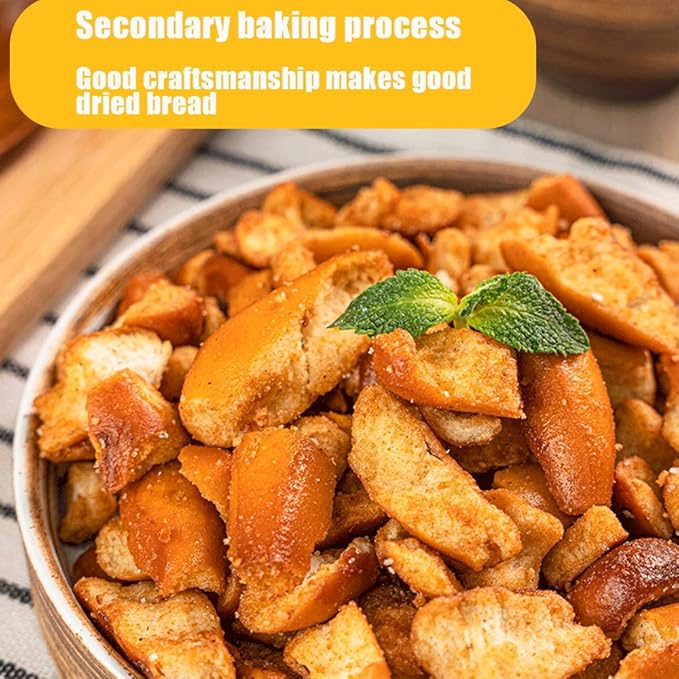 Crushed alkaline water surface, sea salt caramel crispy biscuits, toasted dry bread 6.7oz/190g