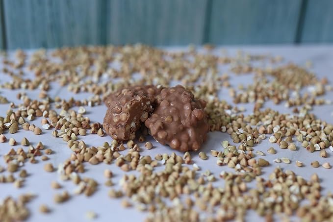 DEFI Milk Chocolate Crispy Superfood High-Protein Bites – 26g of Protein per Serving, Gluten-Free, Non-GMO, Kosher – Ideal On-the-Go Snack for Active Lifestyles