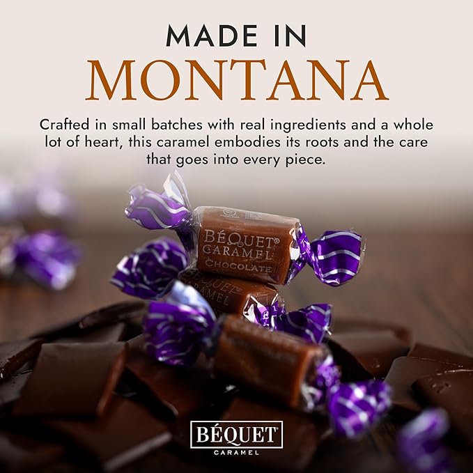 Béquet Caramel Chocolate - 24oz Resealable Pouch