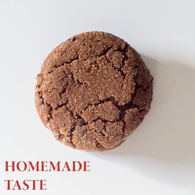 Fresh Baked Molasses Spice Cookies - 1 Dozen - Gourmet Gift Box – Gifts For Men & Women – Soft Cookies - Little Red Kitchen Bake Shop