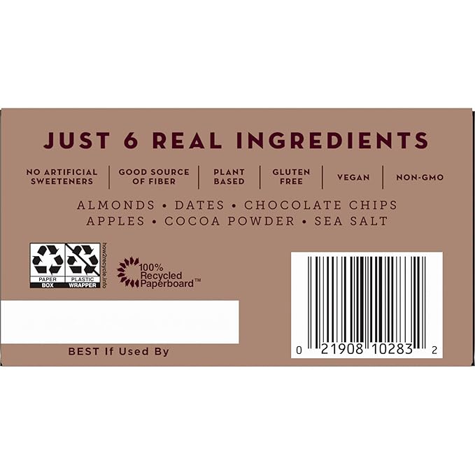 Larabar Almond Butter Chocolate Chip, Gluten Free Vegan Bars, 16 ct