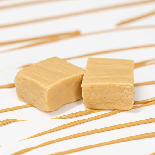 Valley Fudge, Peanut Butter, Fresh Artisan Fudge, Real Butter, Gourmet Candy, One Pound Package
