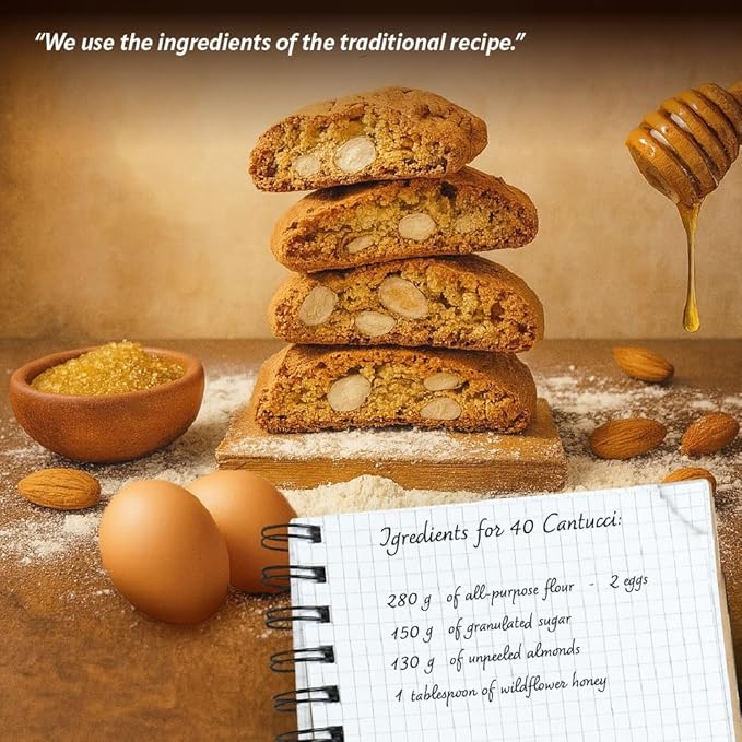 Italian Orange and Chocolate Biscotti | Made in Tuscany, Italy | Belli Traditional Semi Soft Biscuits