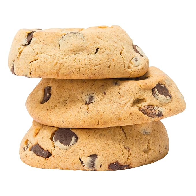 Rule Breaker Vegan & Gluten Free Cookies | Chocolate Chip | Plant-Based, Dairy, Nut, Soy, Allergen Free | Soft-Baked, Great School Snacks for Kids & Adults, Individually Wrapped (Pack of 12)
