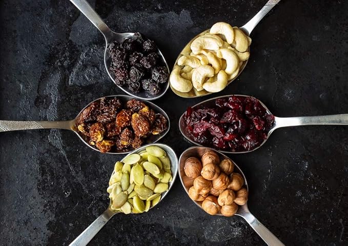 Food to Live - Organic Snack Mix, 4 Pounds - Raw Nuts and Berries with Pumpkin Seeds, Non-GMO, Non-Irradiated, Kosher, Vegan Superfood, Bulk, Great Trail Mix, Rich in Natural Antioxidants