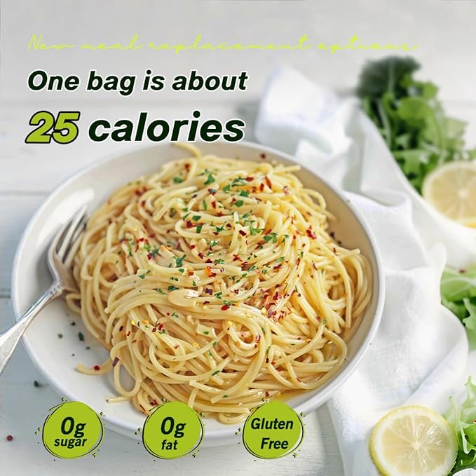 MOKI Since 2005 Konjac Shirataki Noodles with Oat Fiber, Gluten-Free, Keto&Paleo-Friendly, Vegan, Low Carb,Low Calorie Shirataki Pasta, Oat Flavor Spaghetti from Thailand (12 Packs, DWT. 3.53 oz Each)