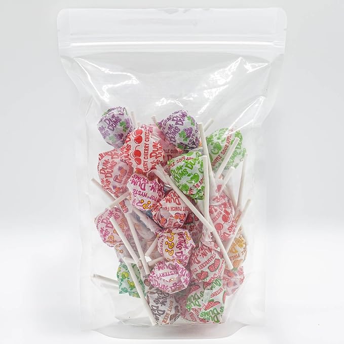 Lollipops 2 lb – Bulk Bag, Suckers Hard Candy, Gluten Free Candies, Individually Wrapped Pops (124 Pieces)
