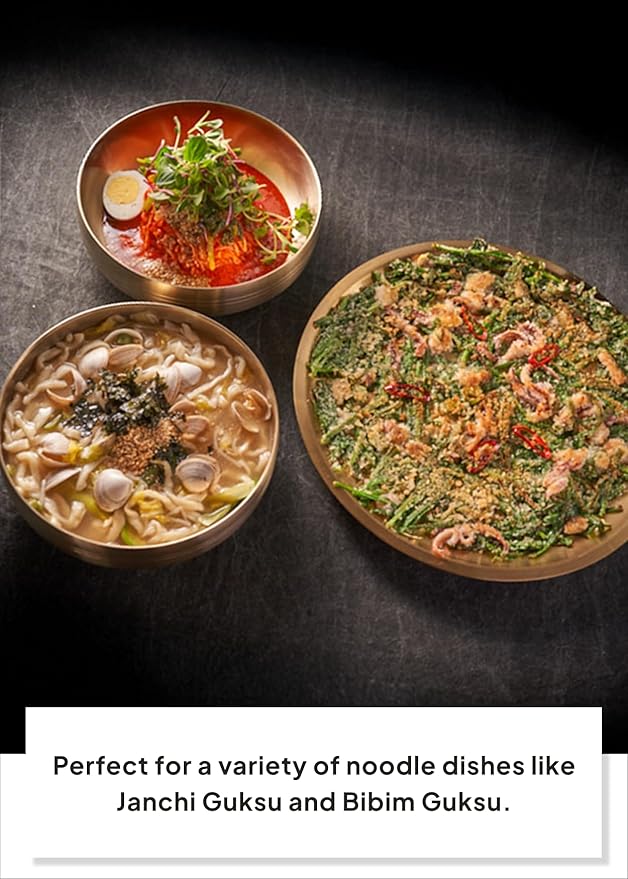 Korean Food Premium Dried Somen Udon Noodles 3kg (6.6 lbs), NO GMO, Poongkukmyeon, Korean Thin Wheat Noodles, Family Size Pack 소면 풍국면