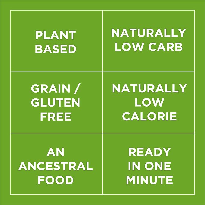 Miracle Noodle Ready to Eat Rice, 7 Oz (Pack of 6), Plant Based Shirataki Konjac Rice, 5 Calories, 1g Net Carbs Per Serving, Keto, Gluten-Free