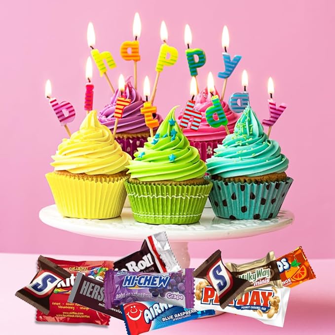 CANDYMAN (4 LB) Chocolate & Candy Bundle with Mixed Individually Wrapped Treats, Fun and Mini Sized Chocolate and Candy for Parties, Valentine's Day