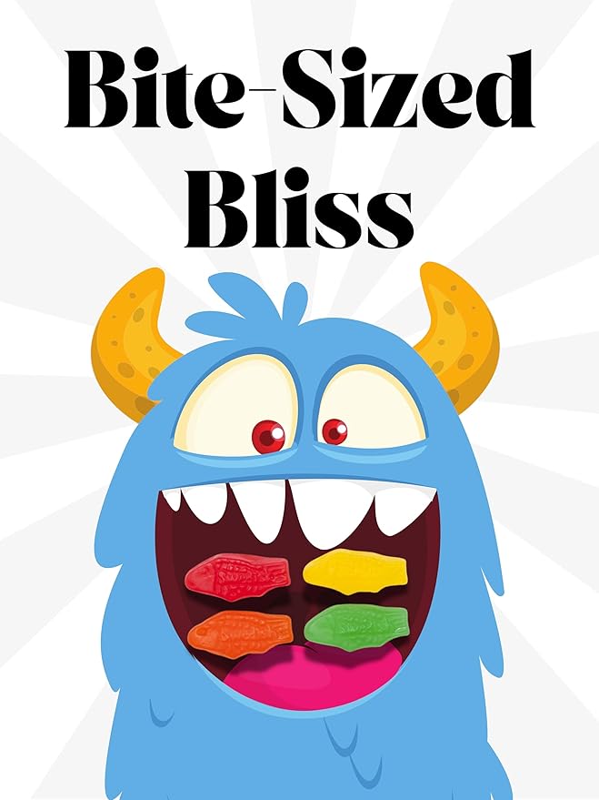 Swedishs Fish Candy Bulk Assorted Flavors - 2.5 lb resealable bag - Swedishs Fish Bulk Chewy Candy - Gummies Candy Bulk - Movie Theater Candy - Bulk Gummy Candy Party Favors - Summer Candy