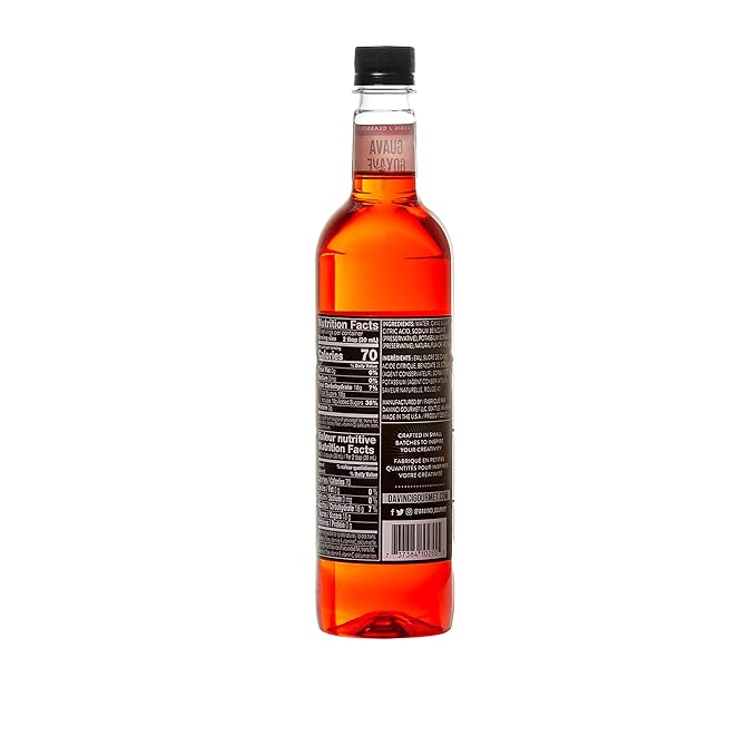 DaVinci Gourmet Classic Guava Syrup, 25.4 Fluid Ounces (Pack of 1)