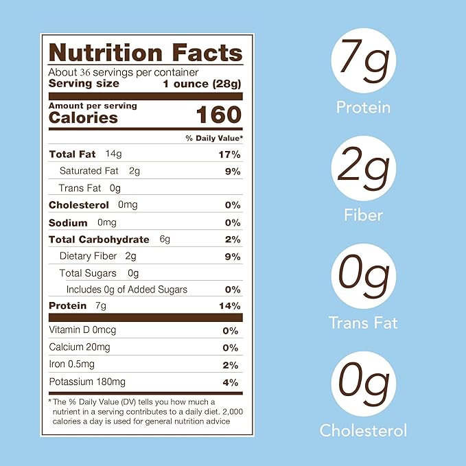 4 Pack-36oz Can Unsalted Virginia Peanuts