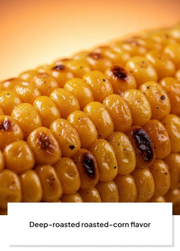Korean Food O!Snack Corn Chips Roasted Corn Flavor, Savory & Crispy Corn Snack, Large 1.1 lb Bag (500g), Party Sharing Size