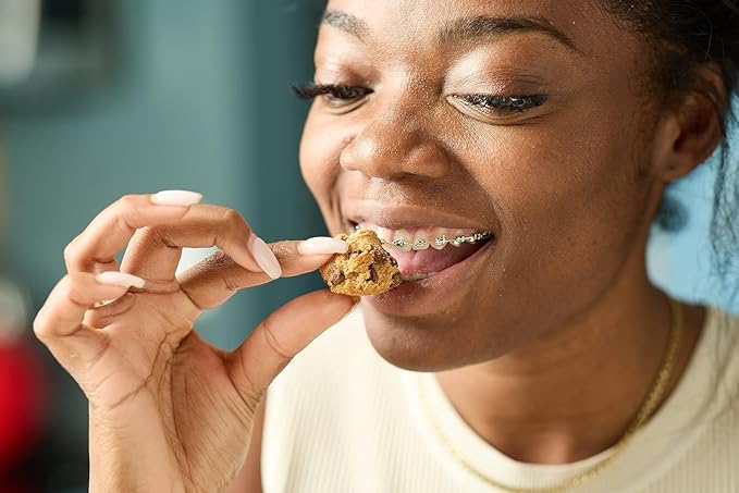 REAL Lemon Blueberry Mini Cookie Poppers – Bite-sized Gluten Free Semi Soft Baked Cookies – Dairy Free, Vegan, Kosher, Paleo – Delicious Mini Lemon Blueberry Cookies (4.5 oz, 6 Pack)