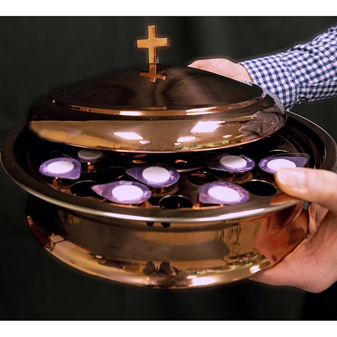 Kingdom Easy Open Prefilled Communion Cup with Wafers(1000ct) Sealed in a Single-Serving Container with Upto 1-Year Shelf Life, Perfect for Holy Eucharist Celebration in Hospitals, Summer Camps