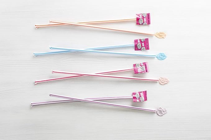 Wonka Pixy Stix Powder Candy-filled Straws, Sweet and tart candy, Springtime Easter Candy, 0.42 oz (85 Count) (Pack of 2)