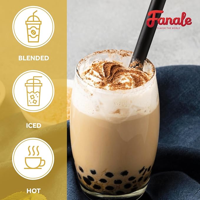 Fanale Premium Tiramisu Flavor Powder | Bubble Tea Flavoring Powder | Perfect for Baking, Smoothies, and Drinks - 2.2 lb 1kg | PWD281