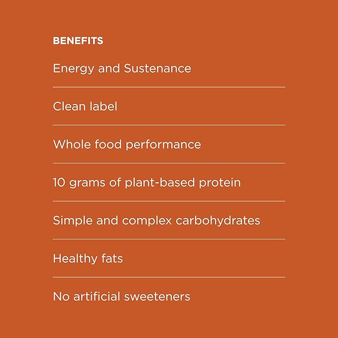 POSSIBLE Snack Bar - Organic Energy Bars with 10g of Plant-Based Protein - Vegan, Gluten-Free, Non-Dairy, USDA Organic - Healthy Fats - Clean Label - 1 Box, 12 Servings - Cashew Date Turmeric