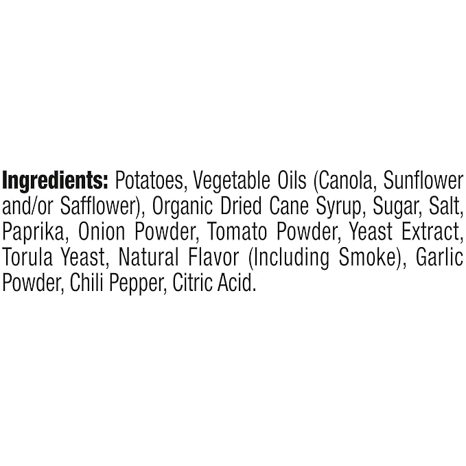 Kettle Brand Backyard Barbeque Kettle Potato Chips, Gluten-Free, Non-GMO, 7.5 oz Bag (Pack of 12)