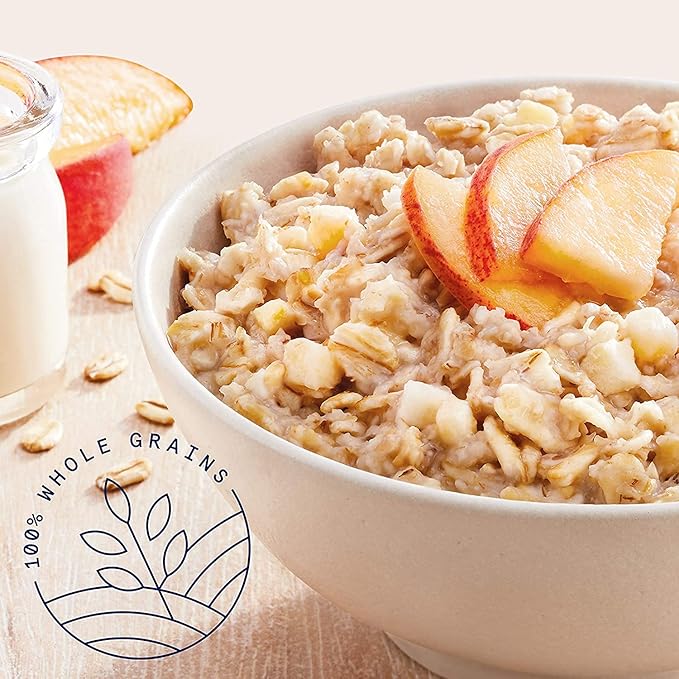 Quaker Instant Oatmeal, Peaches & Cream, 1.05oz, 44 Counts (Pack of 1)