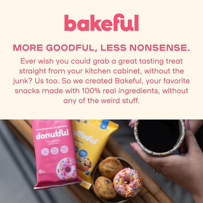 Muffinful Triple Chocolate Chip Mini Muffins – Bakery Fresh Bite-Sized Treats – 60 Muffins Total (15 Packs of 4) – Less Sugar, Nothing Artificial, Individually Wrapped