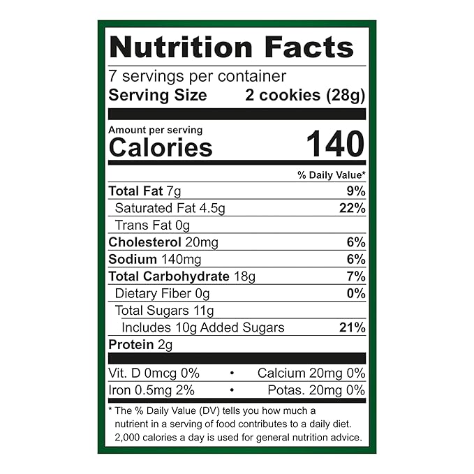 Tate's Bake Shop Lemon Cookies, 7 oz (Pack of 2)