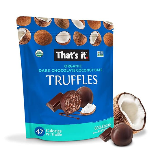 That's it. Organic Chocolate 100% Plant-Based, Vegan, Gluten-Free, All Natural (20 OZ) (Coconut Date)