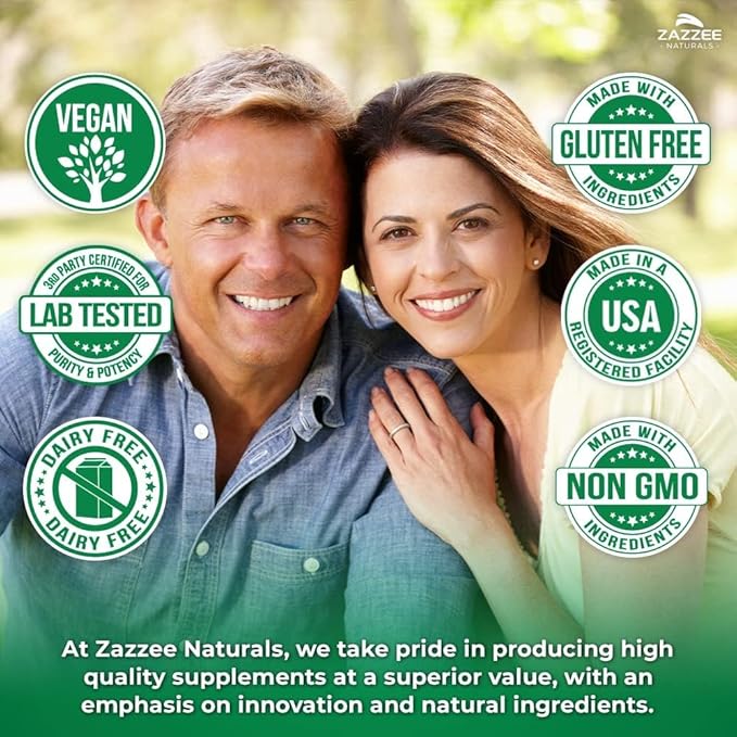 Zazzee Tart Cherry 10:1 Extract, 3000 mg Strength, 120 Vegan Capsules, 4 Month Supply, Certified Kosher, Concentrated and Standardized 10X Extract, 100% Vegetarian, All-Natural, Gluten Free, Non-GMO