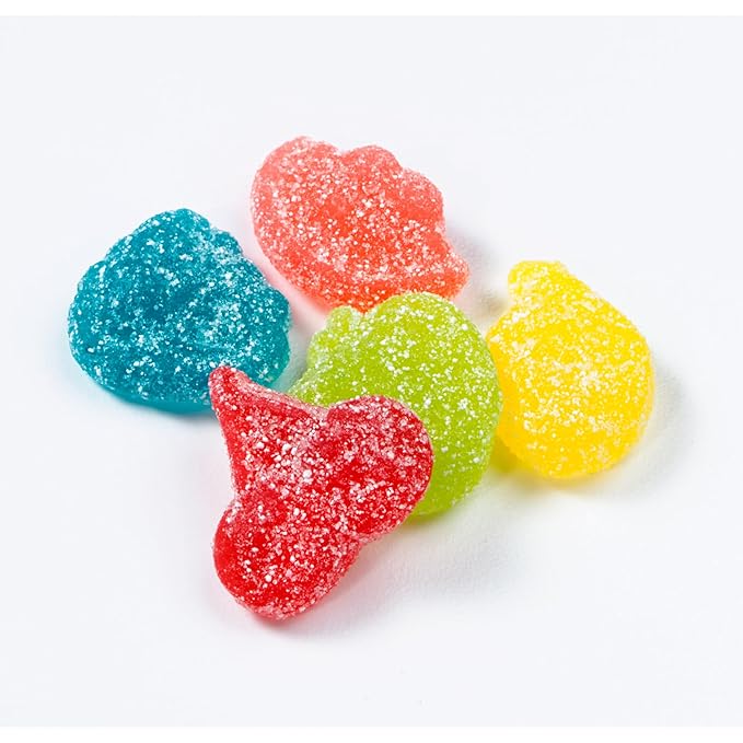 JOLLY RANCHER Sour Gummies Assorted Fruit Flavored Candy Resealable Bag, 25.5 oz